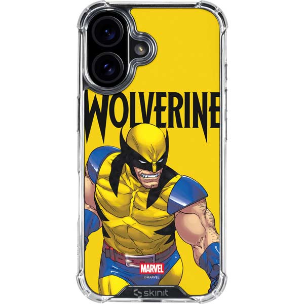 Marvel X-Men The Wolverine iPhone 16 Clear Case