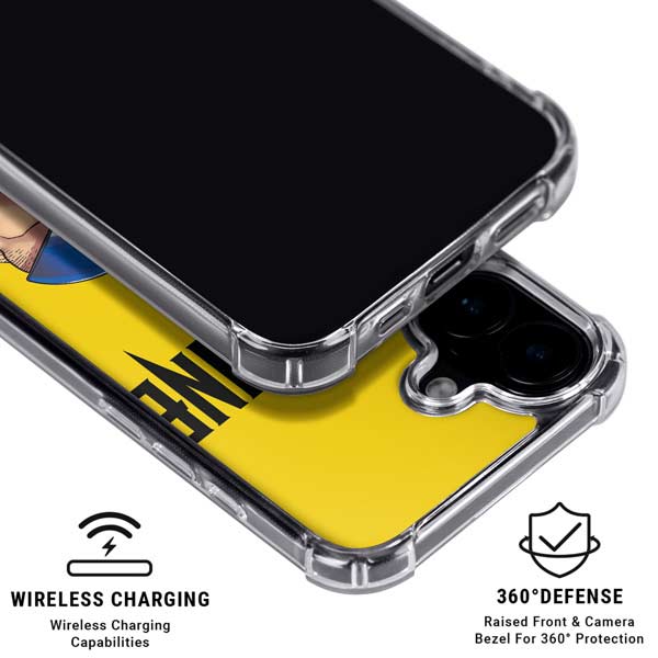 Marvel X-Men The Wolverine iPhone 16 Clear Case