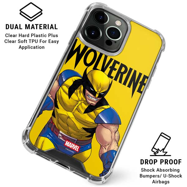 Marvel X-Men The Wolverine iPhone 16 Pro Max Clear Case