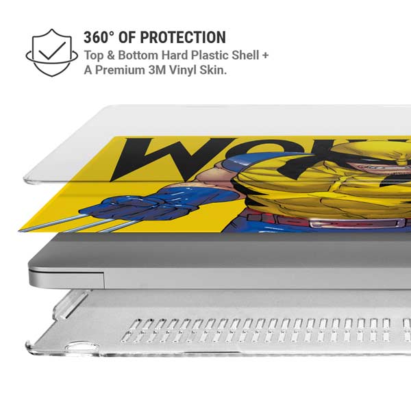 Marvel X-Men The Wolverine MacBook Pro 13in (2020) Case plus Skin