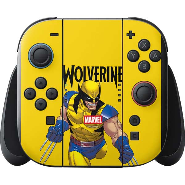 Marvel X-Men The Wolverine Nintendo Switch 2 (2025) with Joy-Con Skin