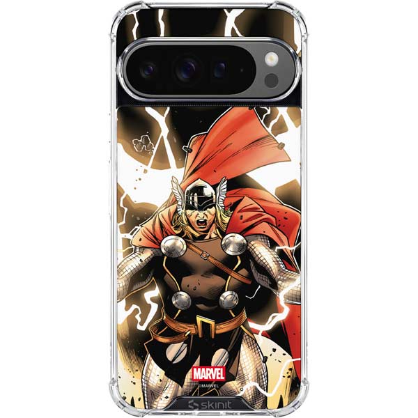 Marvel Thor Thor's Lightning Google Pixel 10 Pro XL Clear Case