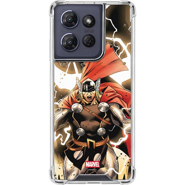 Marvel Thor Thor's Lightning Moto G Power 5G (2025) Clear Case