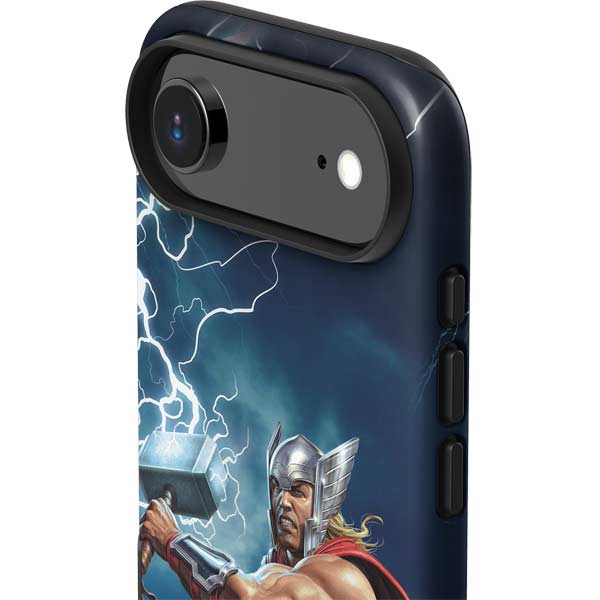 Marvel Thor Thor and Mjolnir iPhone 17 Air Impact Case
