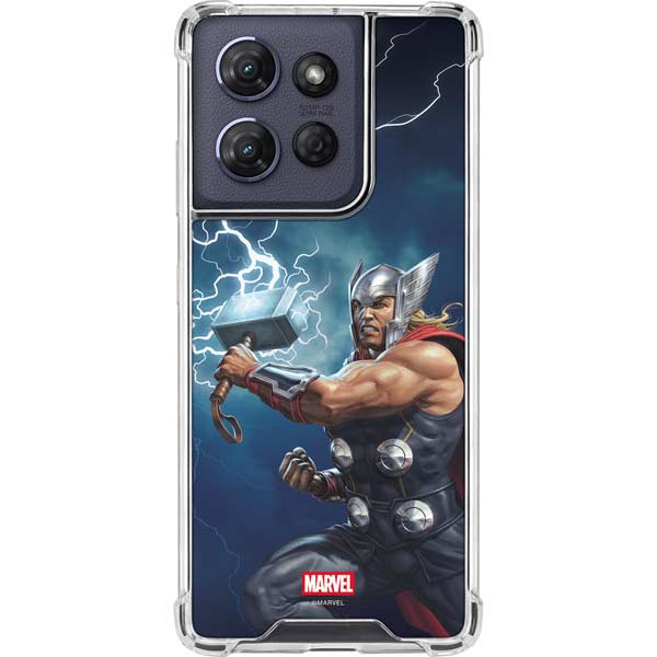 Marvel Thor Thor and Mjolnir Moto G Power 5G (2025) Clear Case