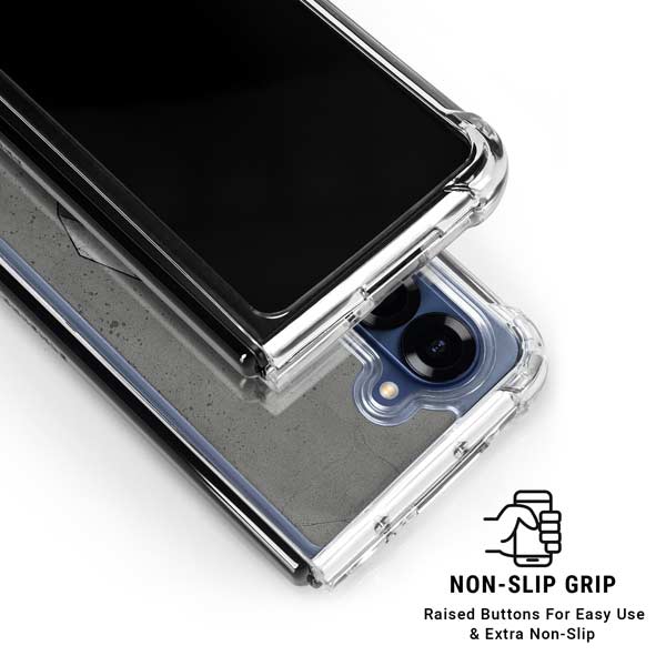 Marvel Thor Thors Hammer Mjolnir Galaxy Z Fold7 Clear Case