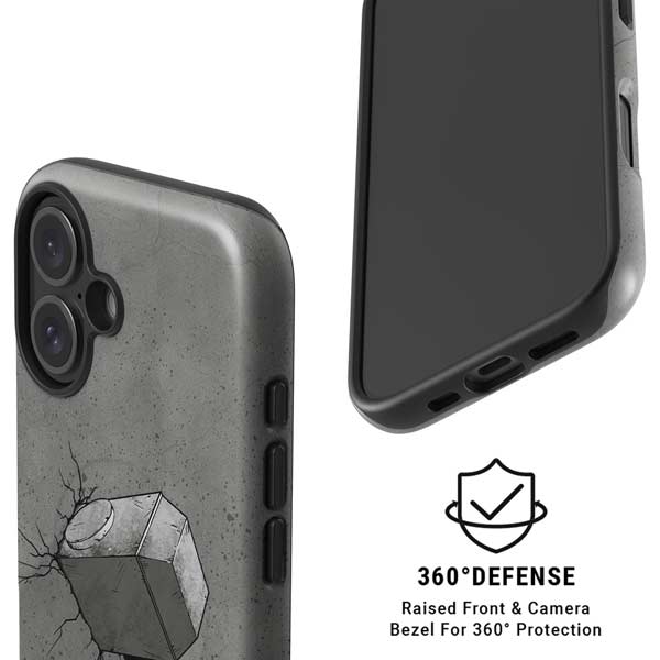 Marvel Thor Thors Hammer Mjolnir iPhone 16 Magsafe Impact Case