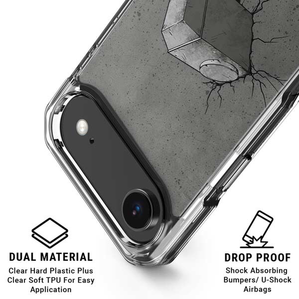 Marvel Thor Thors Hammer Mjolnir iPhone 17 Air Clear Case