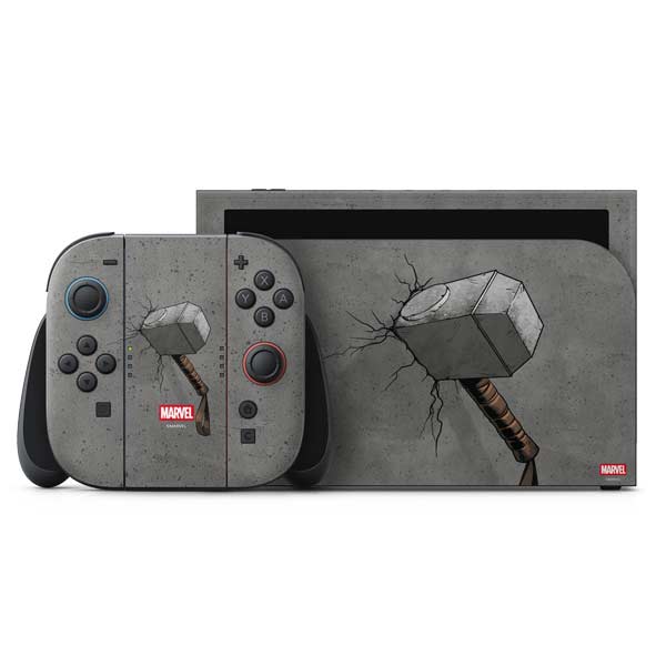 Thors Hammer Mjolnir Nintendo Switch 2 (2025) with Joy-Con Skin | Skinit