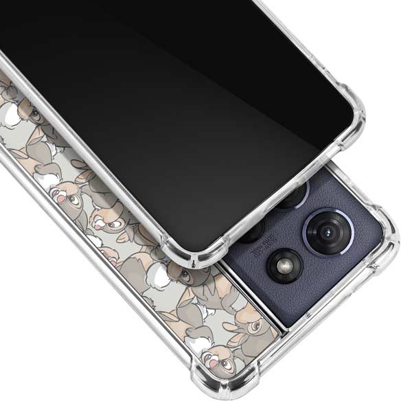 Disney Bambi Thumper Character Pattern Moto G Play 5G (2025) Clear Case