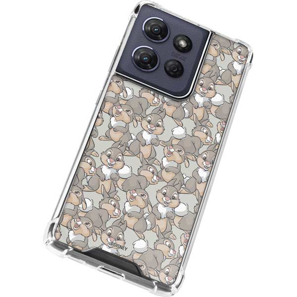 Disney Bambi Thumper Character Pattern Moto G Power 5G (2025) Clear Case