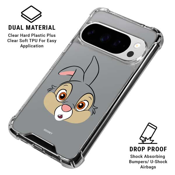 Disney Bambi Thumper Portrait Google Pixel 10 Pro XL Clear Case