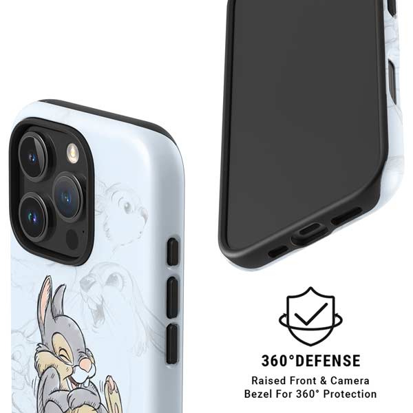 Disney Bambi Thumper Sketched portrait iPhone 16 Pro Magsafe Impact Case