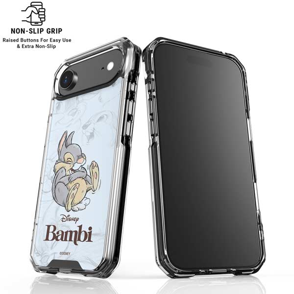 Disney Bambi Thumper Sketched portrait iPhone 17 Air Clear Case