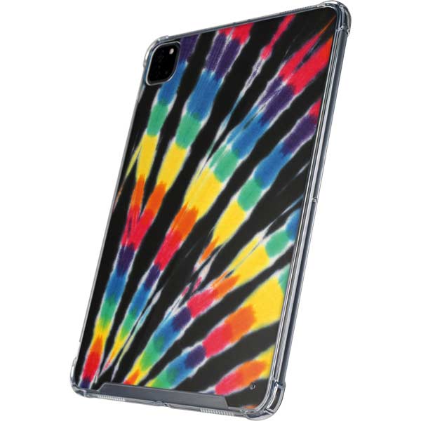 Liquid Blue Tie Dye - Rainbow iPad Cases