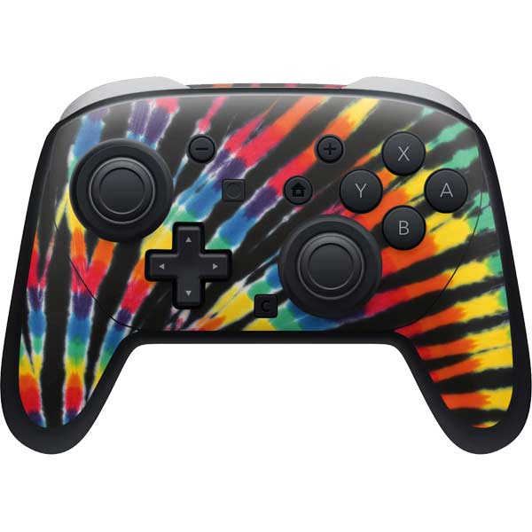 Liquid Blue Tie Dye - Rainbow Nintendo Skins