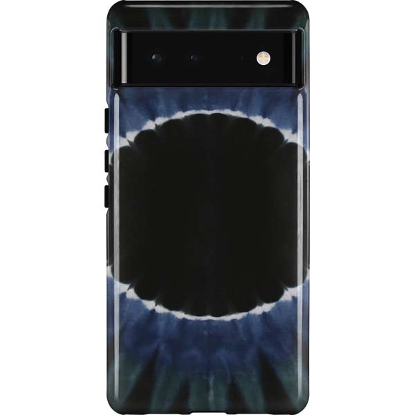 Liquid Blue Tie Dye - Sunflower Pixel Cases