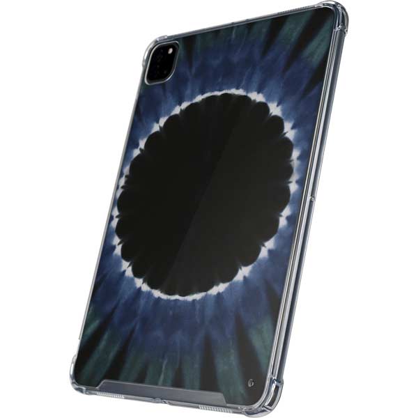 Liquid Blue Tie Dye - Sunflower iPad Cases