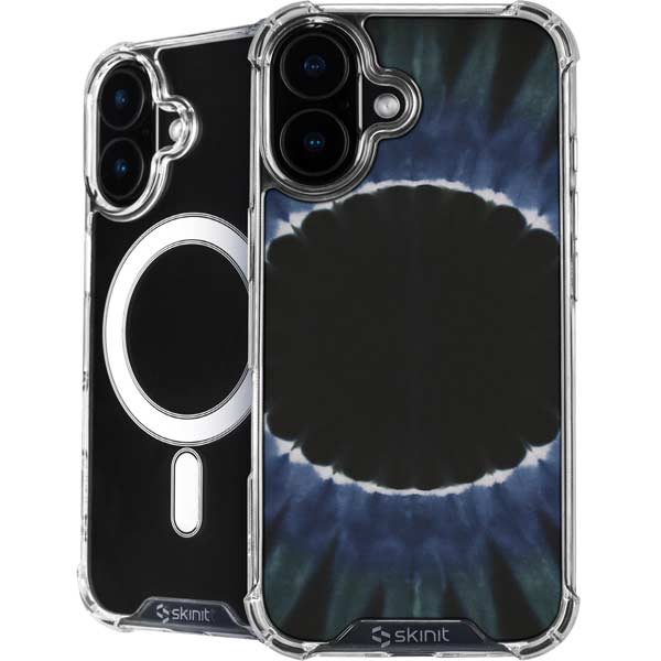 Liquid Blue Tie Dye - Sunflower iPhone 17 MagSafe Case