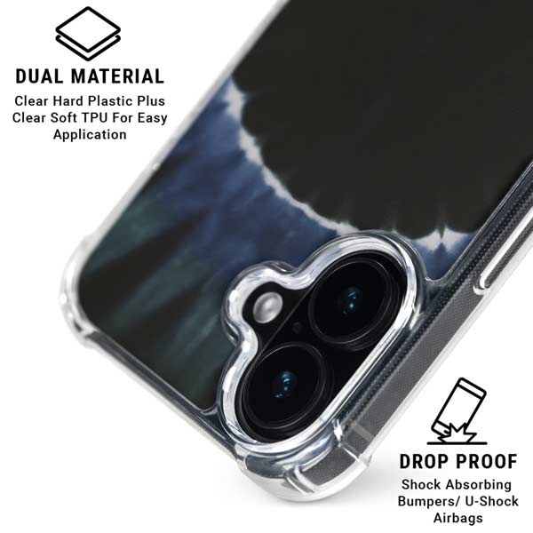 Liquid Blue Tie Dye - Sunflower iPhone 17 MagSafe Case