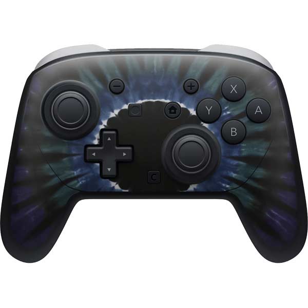 Liquid Blue Tie Dye - Sunflower Nintendo Skins