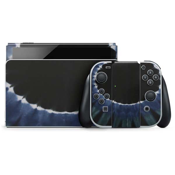 Liquid Blue Tie Dye - Sunflower Nintendo Skins