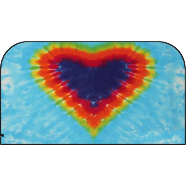 Liquid Blue Tie Dye Heart Nintendo Switch 2 (2025) with Joy-Con Skin