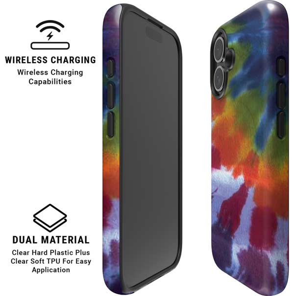 Tie Dye Tie Dye iPhone 16 Magsafe Impact Case