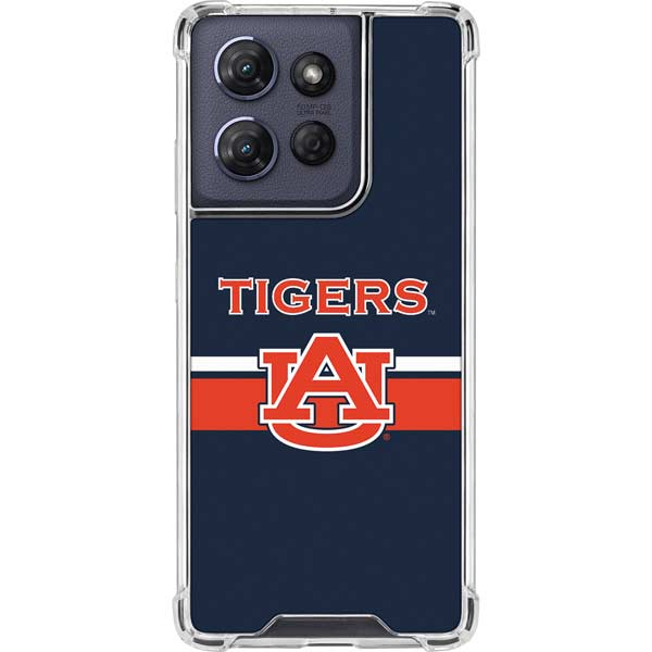 Auburn University Tigers AU Moto G 5G (2025) Clear Case