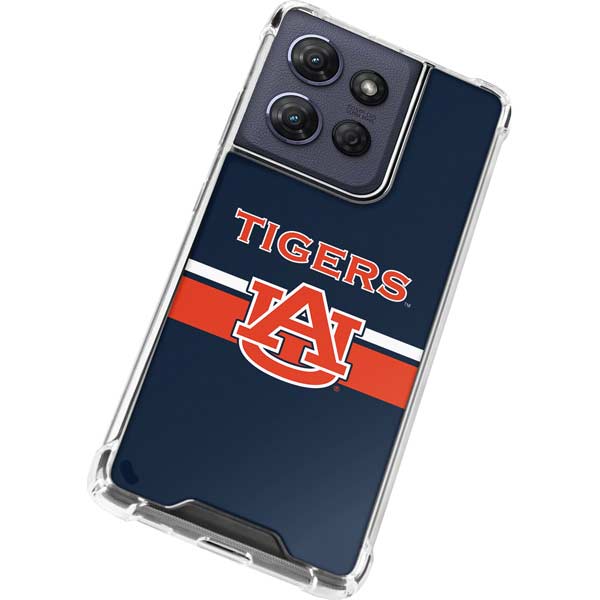 Auburn University Tigers AU Moto G 5G (2025) Clear Case