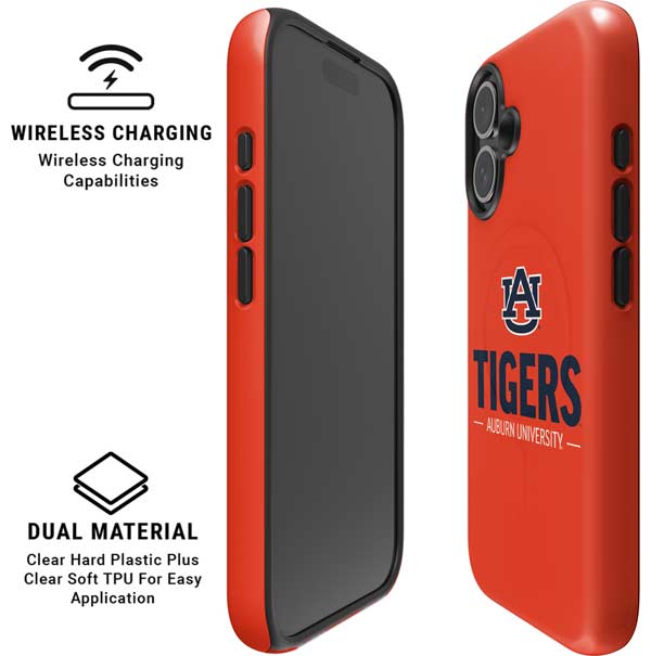 Auburn University Tigers Athletics iPhone 16 Magsafe Impact Case
