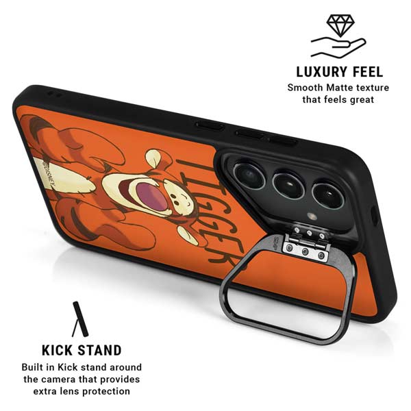 Disney Winnie the Pooh Tigget Portrait Galaxy S26 Ultra Kickstand Case