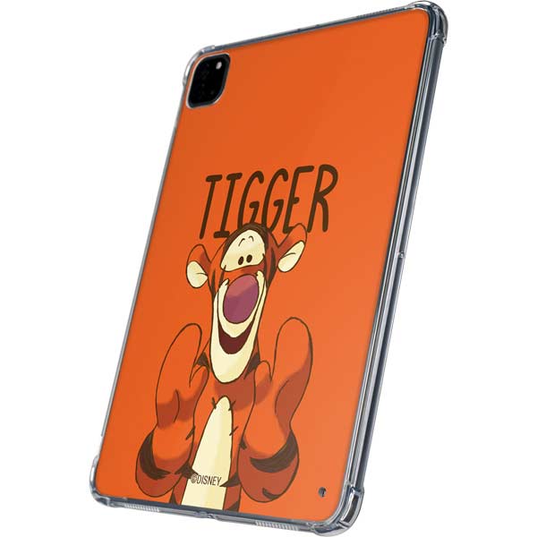 Disney Winnie the Pooh Tigget Portrait iPad Pro 11in (2024) Clear Case