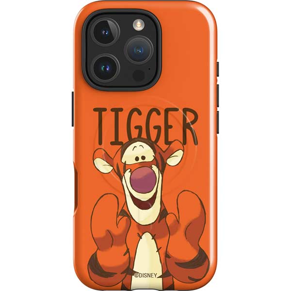 Disney Winnie the Pooh Tigget Portrait iPhone 16 Pro Magsafe Impact Case