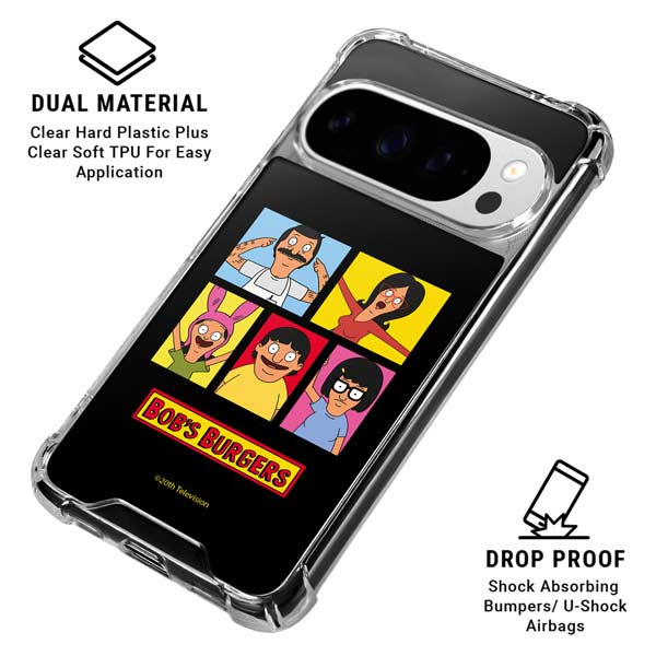 Bobs Burgers Tiles Google Pixel 10 Pro XL Clear Case