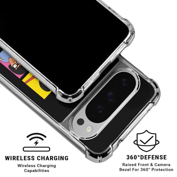 Bobs Burgers Tiles Google Pixel 10 Pro XL Clear Case