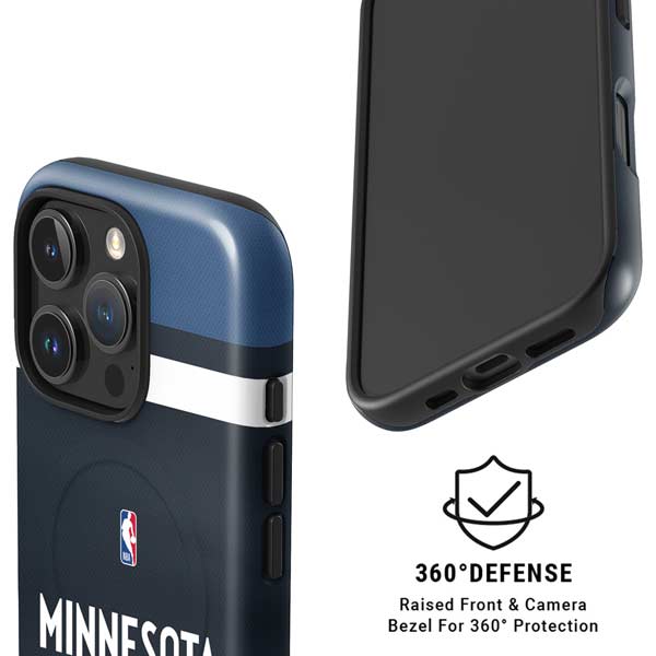 NBA Minnesota Timberwolves Jersey iPhone 16 Pro Magsafe Impact Case