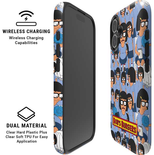 Bobs Burgers Tina Belcher iPhone 16 Magsafe Impact Case