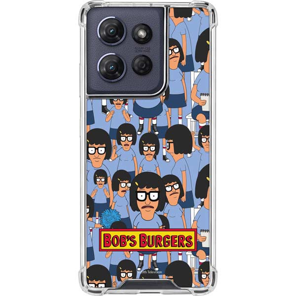 Bobs Burgers Tina Belcher Moto G 5G (2025) Clear Case