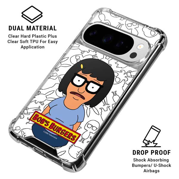 Bobs Burgers Tina Uhh Google Pixel 10 Pro Clear Case