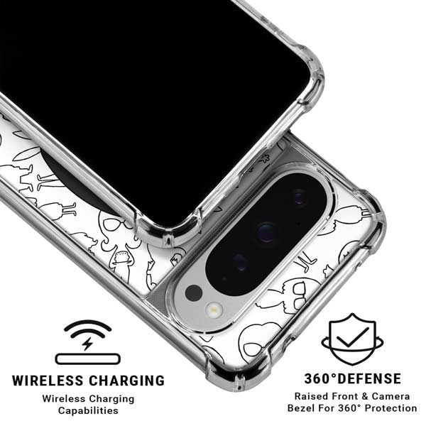 Bobs Burgers Tina Uhh Google Pixel 10 Pro Clear Case