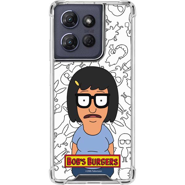 Bobs Burgers Tina Uhh Moto G Power 5G (2025) Clear Case