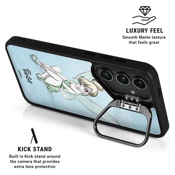 Disney Tinker Bell Sketch Art Galaxy S26 Ultra Kickstand Case