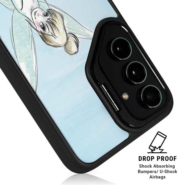 Disney Tinker Bell Sketch Art Galaxy S26 Ultra Kickstand Case