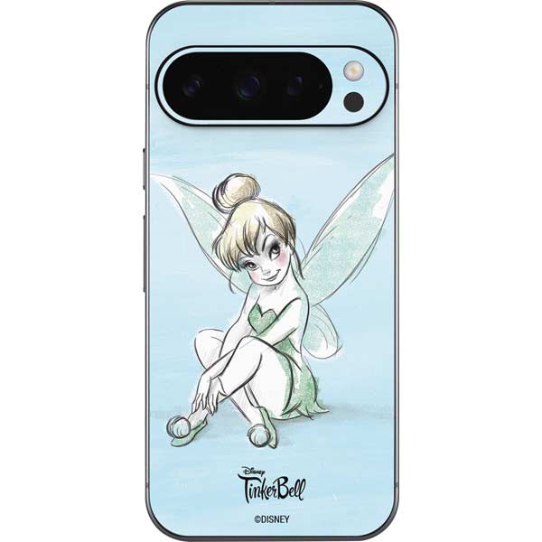 Disney Tinker Bell Sketch Art Google Pixel 10 Pro XL Skin