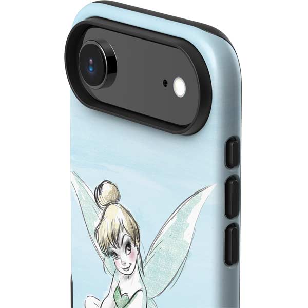 Disney Tinker Bell Sketch Art iPhone 17 Air Impact Case