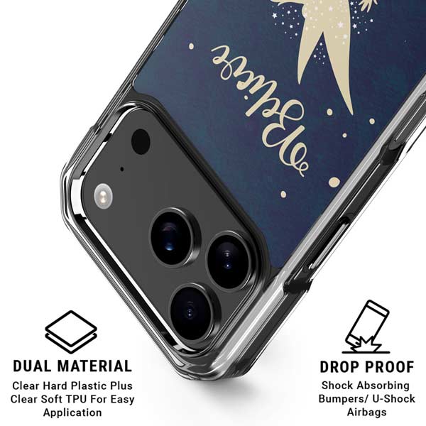 Disney Tinker Bell Believe iPhone 17 Pro Clear Case