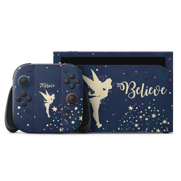 Disney Tinker Bell Believe Nintendo Switch 2 (2025) with Joy-Con Skin