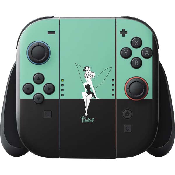 Disney Tinker Bell Color Block Nintendo Switch 2 (2025) with Joy-Con Skin
