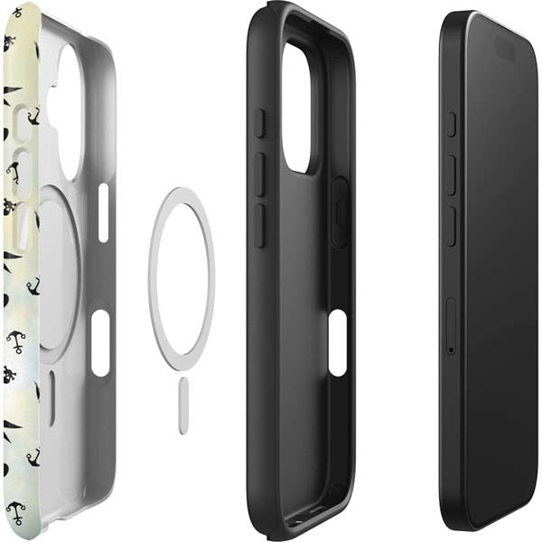 Disney Tinker Bell Fairy Size Pattern iPhone 16 Magsafe Impact Case